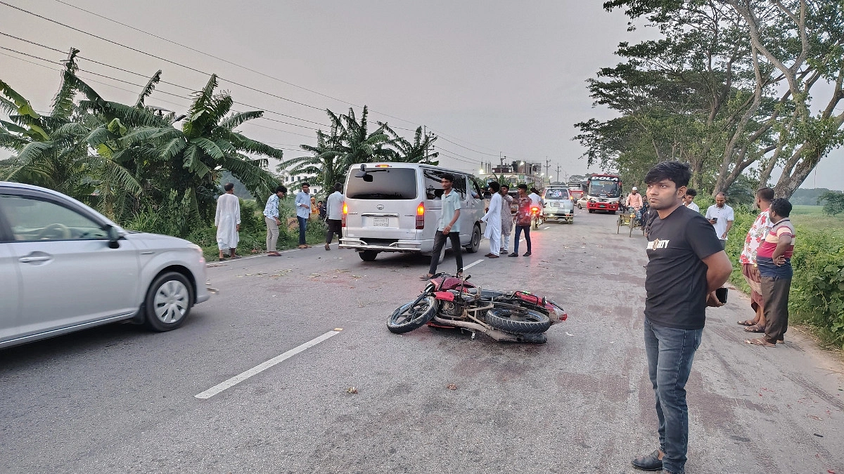 ভাঙ্গায় দুই মোটরসাইকেলের সংঘর্ষে নিহত ১, আহত ৩