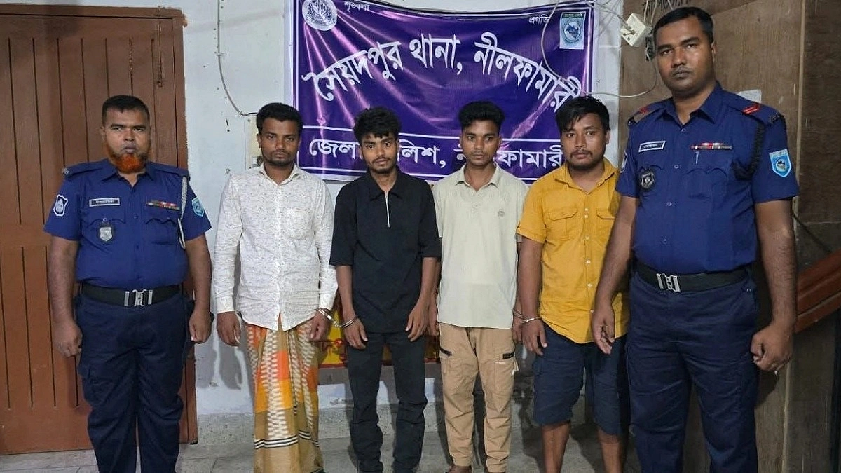 নীলফামারীতে অনলাইন জুয়া চক্রের ৪ সদস্য গ্রেপ্তার