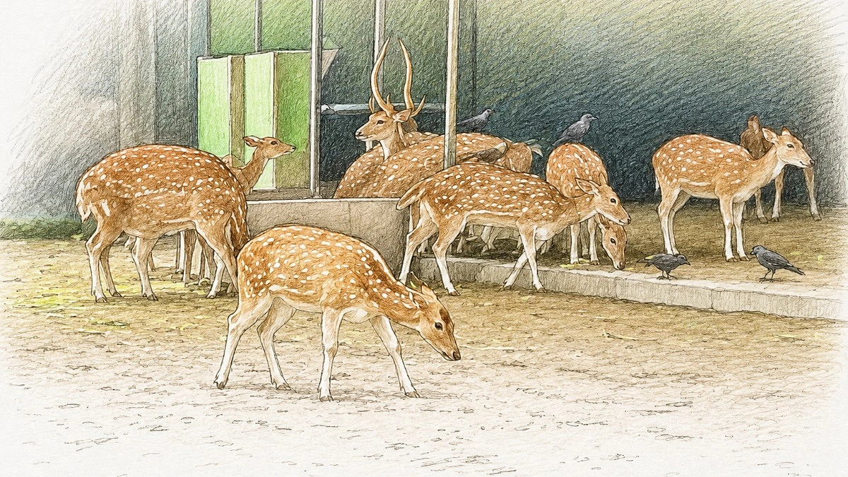 সাম্বার হরিণ দেখতে যাবেন?