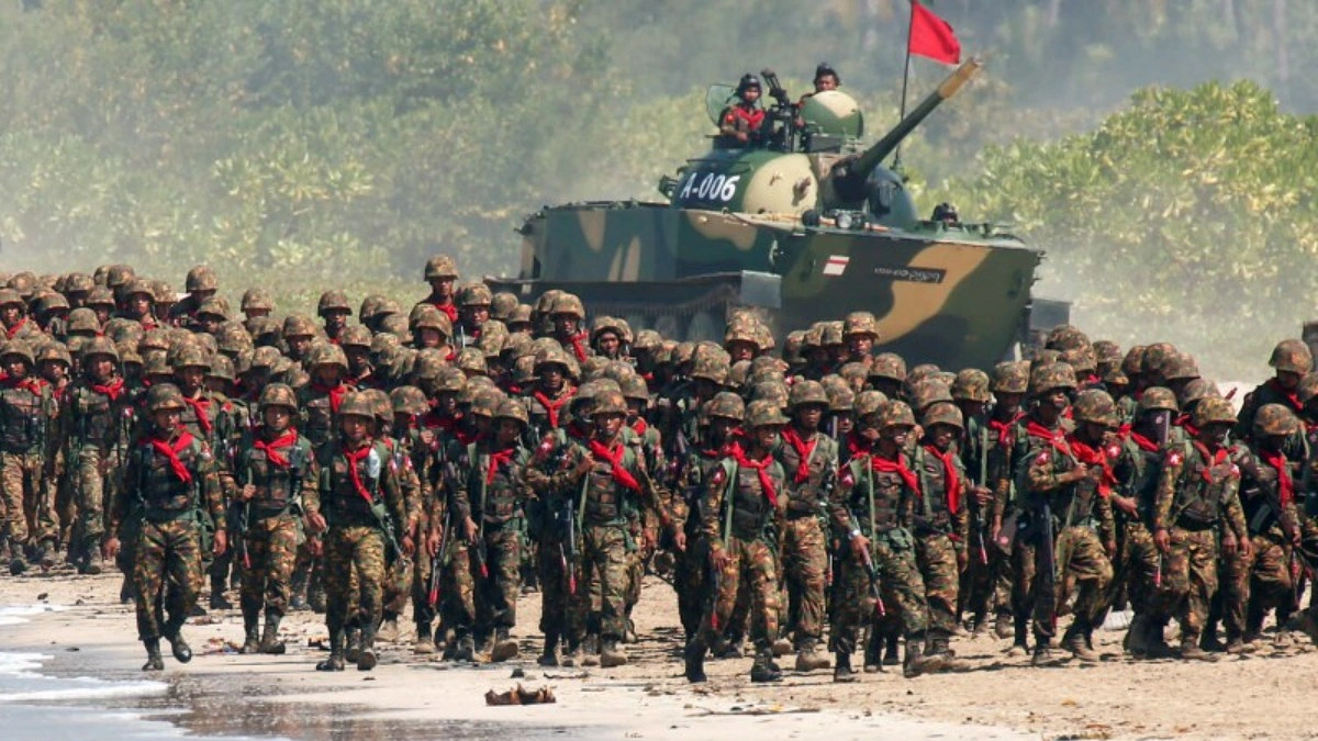 সীমান্ত ফের দখলে মরিয়া মিয়ানমার সেনাবাহিনী