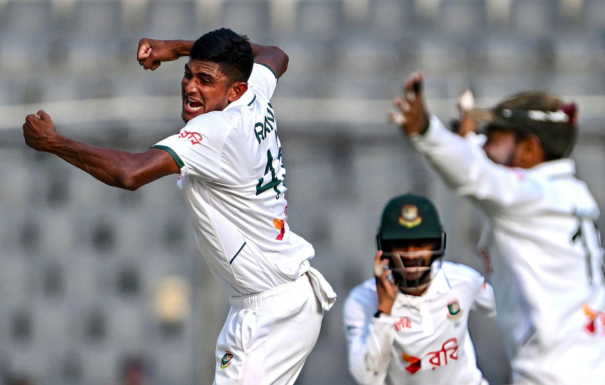 বাংলাদেশের গতি তারকা নাহিদ রানা।