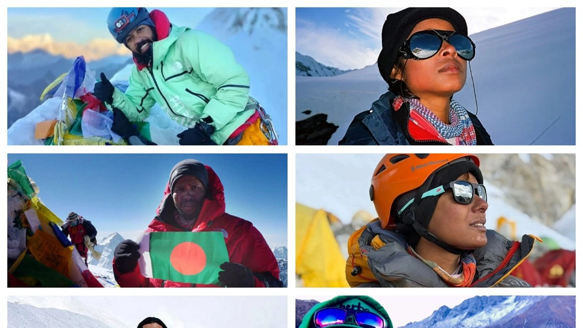 এভারেস্ট জয় করা বাংলাদেশিরা