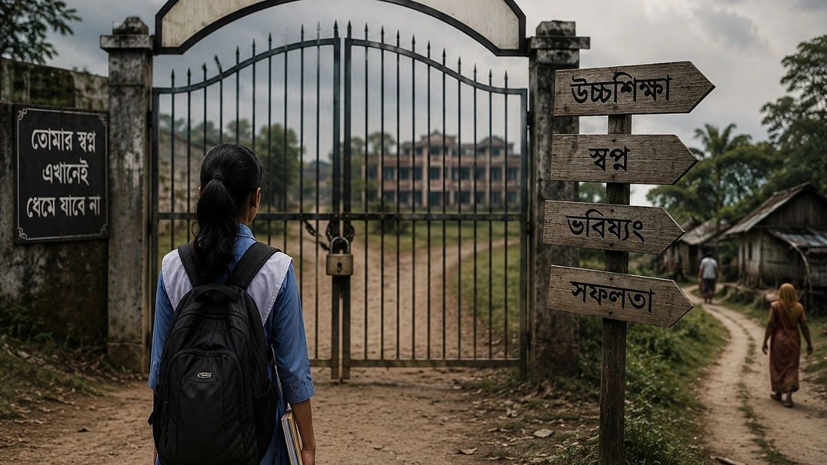 মাধ্যমিকের গণ্ডিতেই আটকে যাচ্ছে স্বপ্ন!