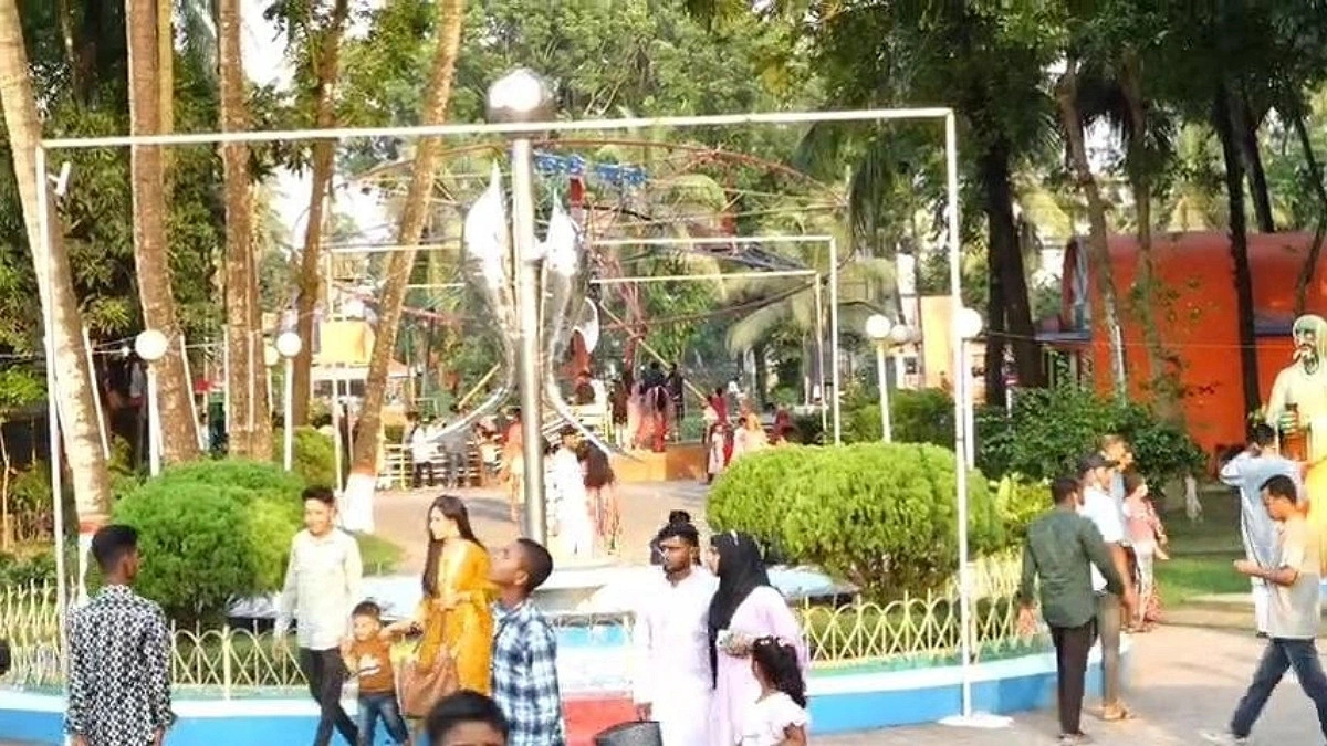 ঈদের প্রথম দি‌নে ব‌রিশা‌লের বি‌নোদন কে‌ন্দ্রগুলোতে ভিড়