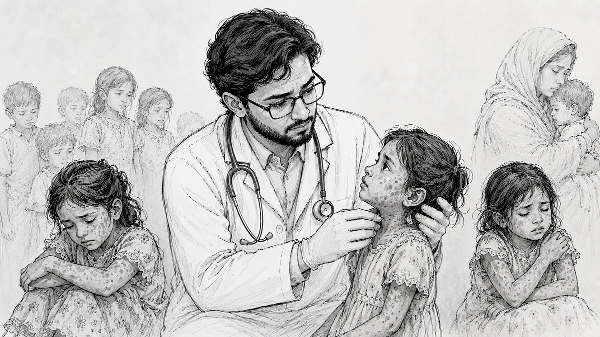 হামের রোগী সামলাতে হিমশিম খাচ্ছেন চিকিৎসকরা