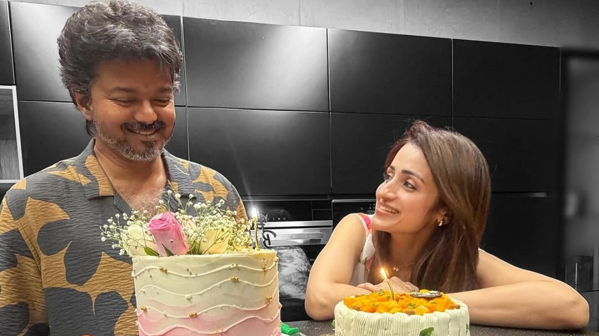 ‘যার জন্য সবকিছু সার্থক মনে হয়’, জন্মদিনে বিজয়কে তৃষার বার্তা
