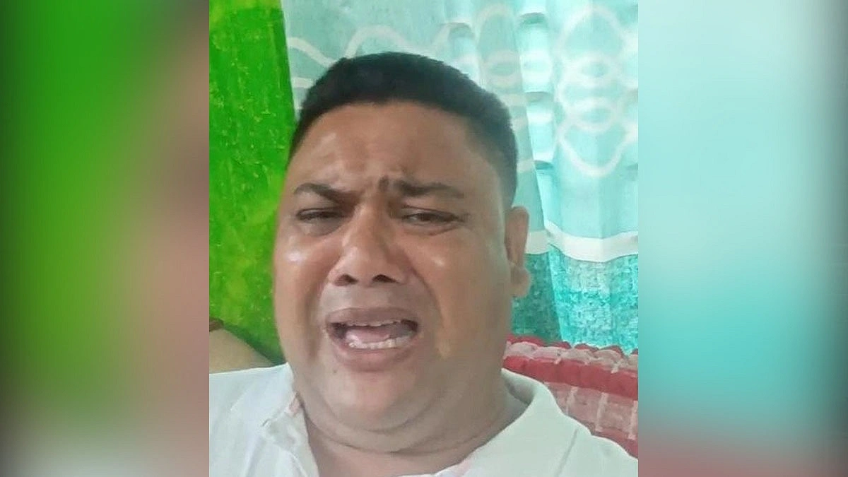 কমিটিতে স্থান না পেয়ে ফেসবুক লাইভে কাঁদলেন যুবদল নেতা