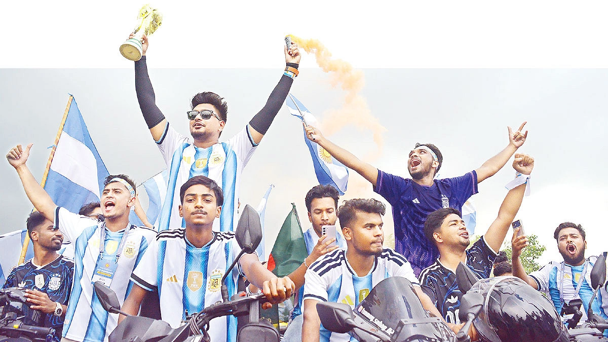 বিশ্বকাপের র্যালি