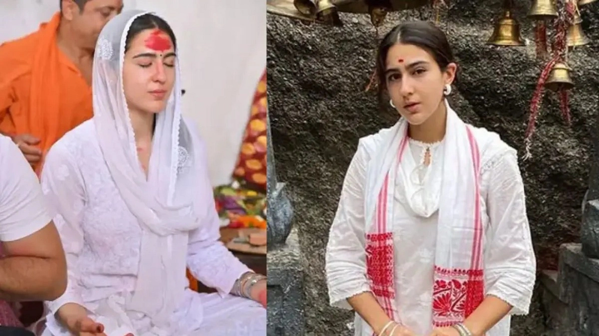 কামাখ্যা মন্দিরে গিয়ে তীব্র কটাক্ষের মুখে সারা আলি খান