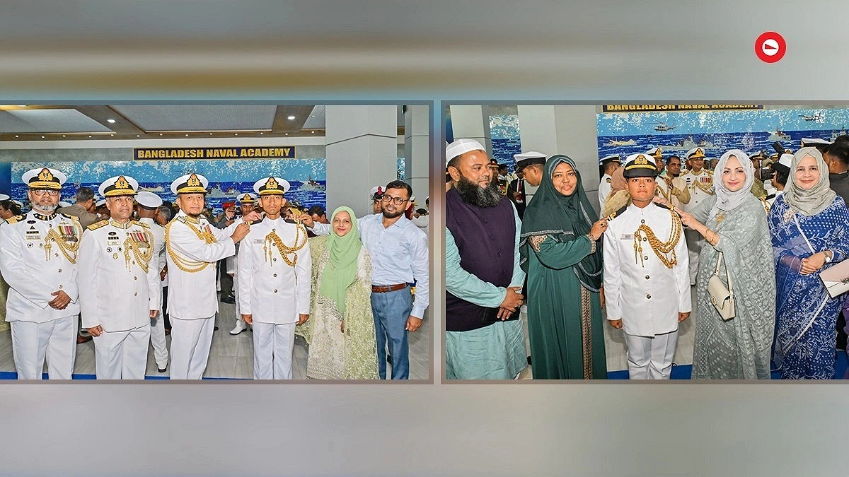 ৫৯ নবীনের অভিষেক, দেশরক্ষায় সর্বোচ্চ ত্যাগের আহ্বান নৌবাহিনী প্রধানের
