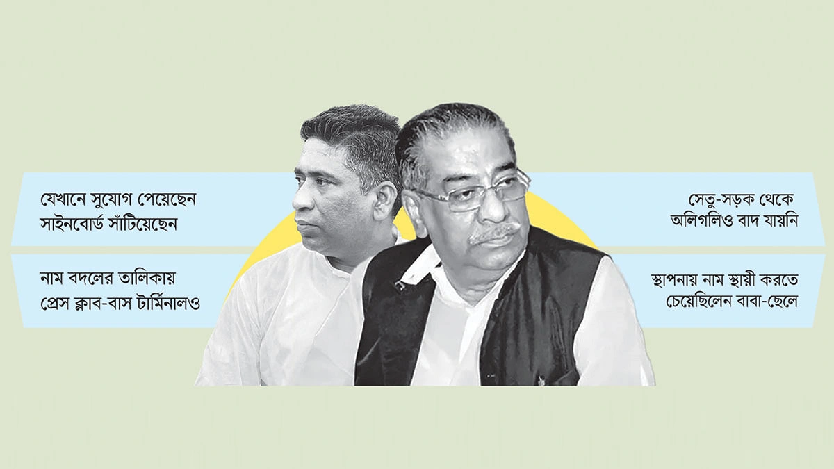 স্থাপনা মানেই হাসানাত-সাদিকের নাম
