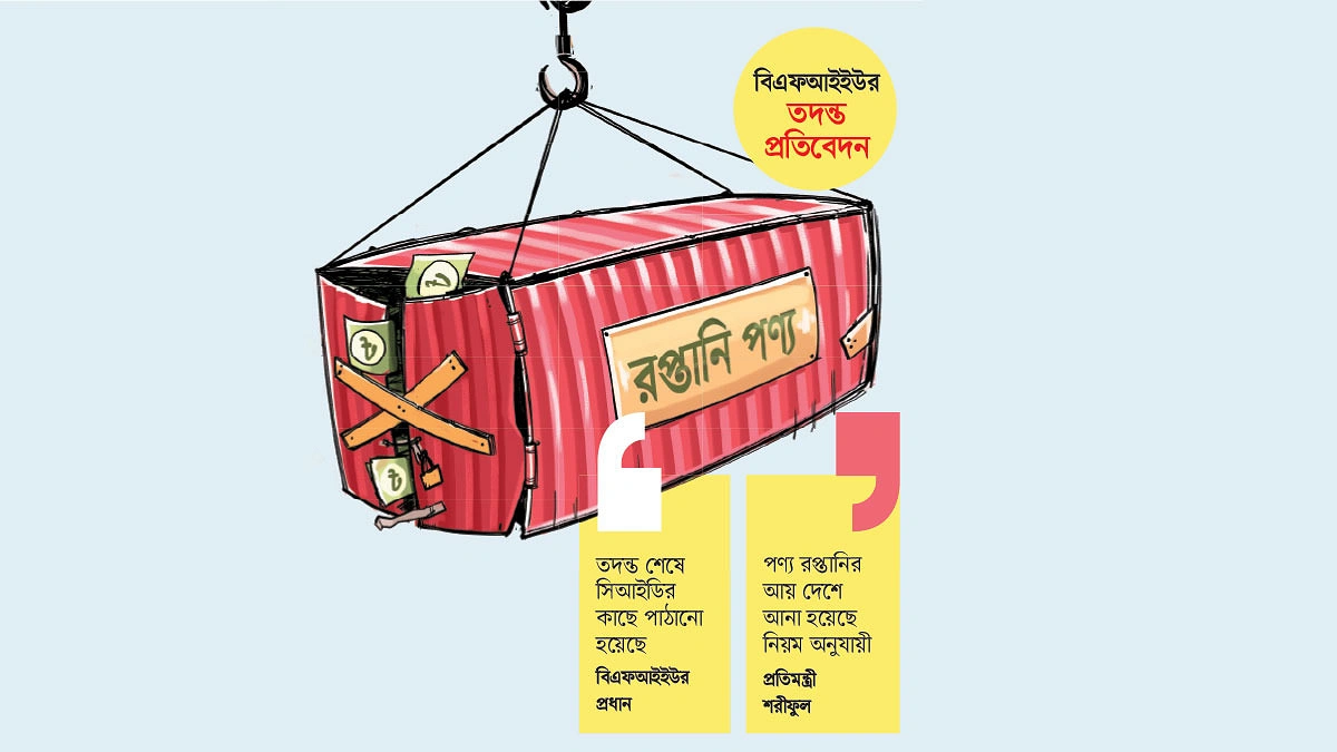 রপ্তানির আড়ালে চাঞ্চল্যকর অর্থপাচার