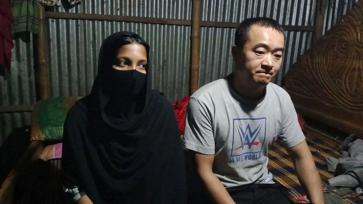 প্রেমের টানে ব্রাহ্মণবাড়িয়ায় চীনা যুবক