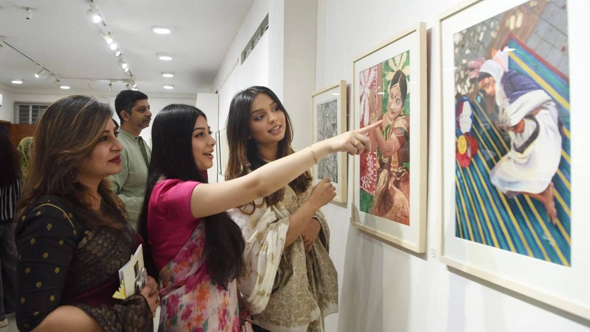 সফিউদ্দীন শিল্পালয়ে ‘হাজারো গল্প’
