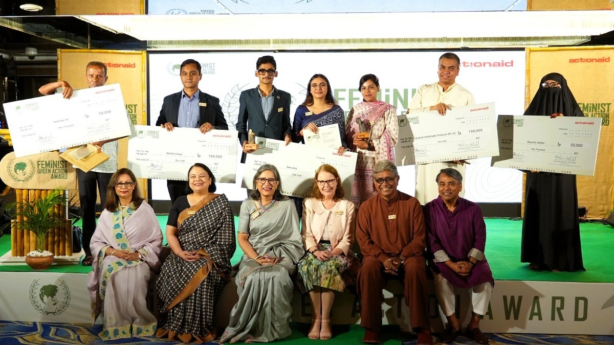 ‘ফেমিনিস্ট গ্রিন অ্যাকশন অ্যাওয়ার্ড’ পেল ৩ প্রতিষ্ঠান