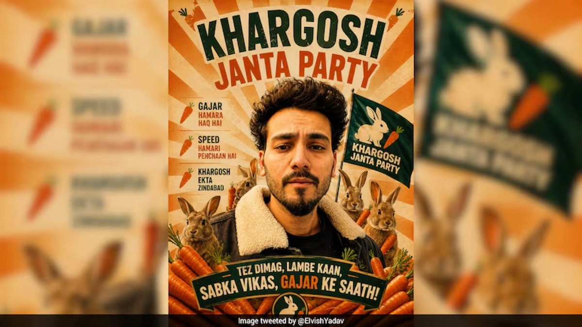 ভারতে এবার খরগোশ জনতা পার্টির আবির্ভাব