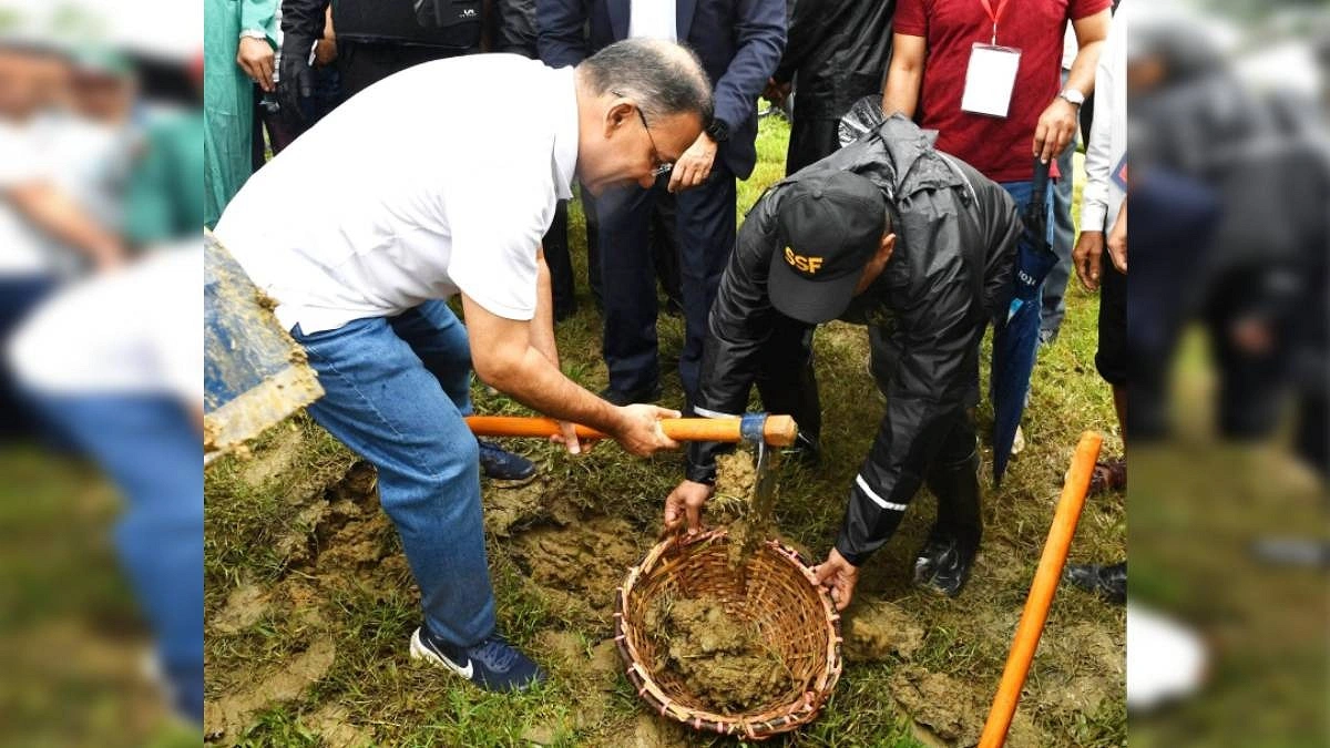 পাতলী খাল পুনঃখননের উদ্বোধন করলেন প্রধানমন্ত্রী