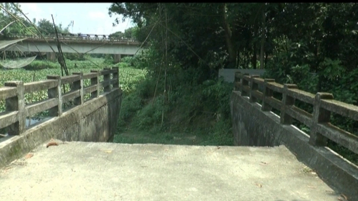 নির্মাণের ৮ বছর পরও অচল টাঙ্গাইলের সেতু, ক্ষোভ স্থানীয়দের