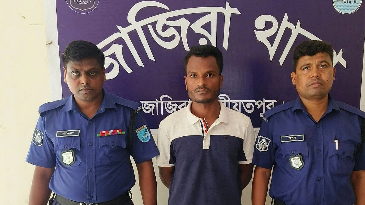 বিদেশি মদসহ জাজিরায় মাদক কারবারি গ্রেপ্তার