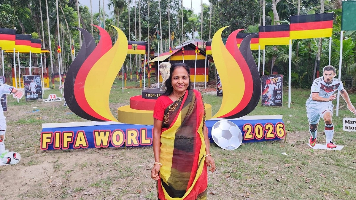 ডাক্তার সাগরের বাড়ি যেন এক টুকরো ‘জার্মানি’