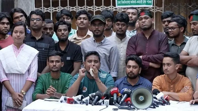 জুলাই আন্দোলনে সার্জিস। ছবি: সংগৃহীত