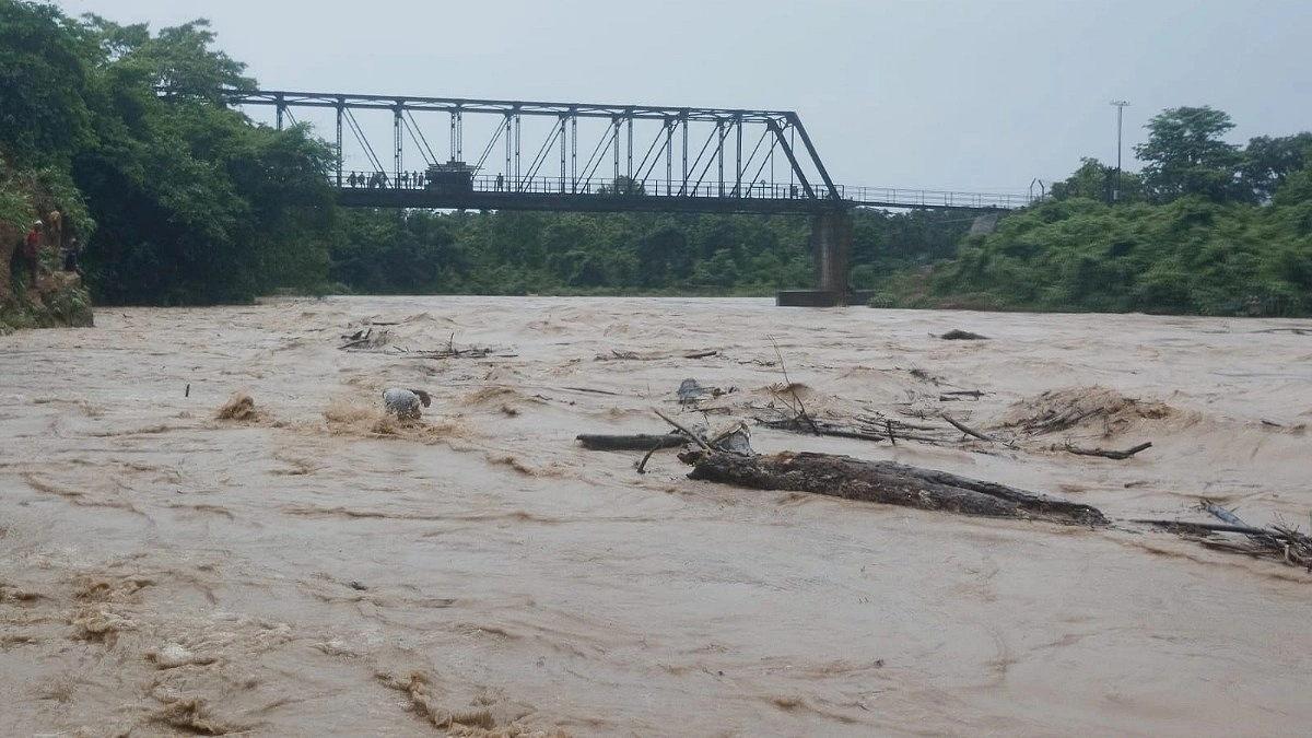 শেরপুরে পাহাড়ি ঢলের আঘাত, ক্ষতির মুখে কৃষি