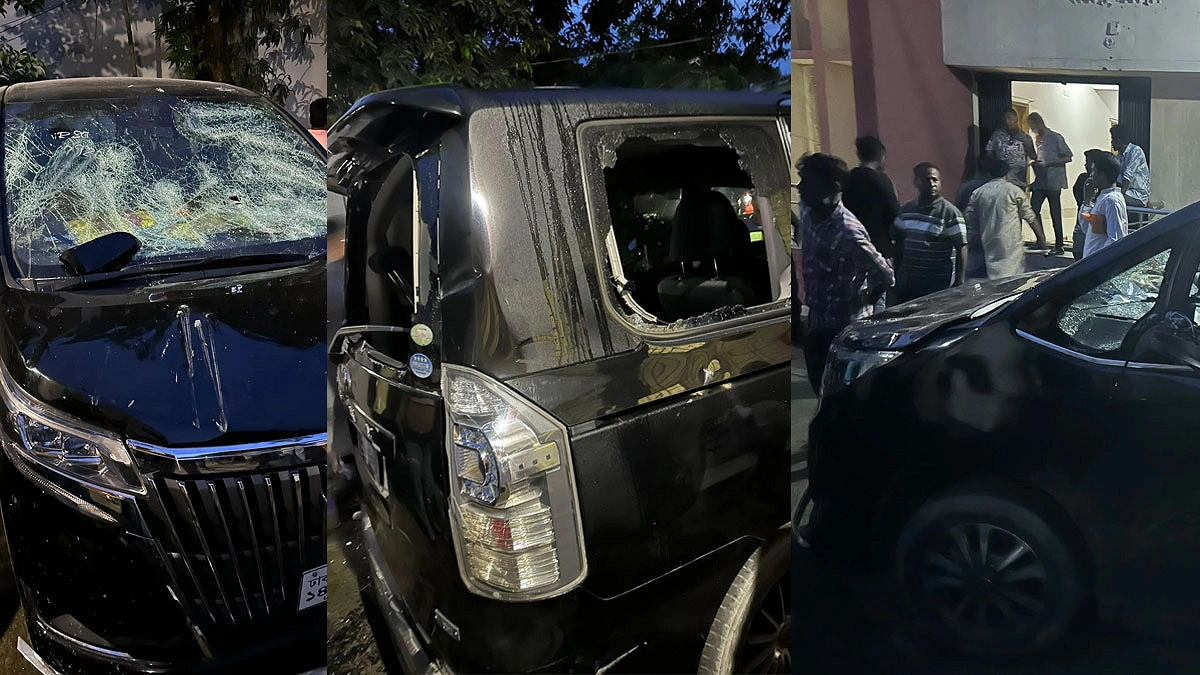 বিএনপির দুই পক্ষের সংঘর্ষ, এমপির গাড়ি ভাঙচুর