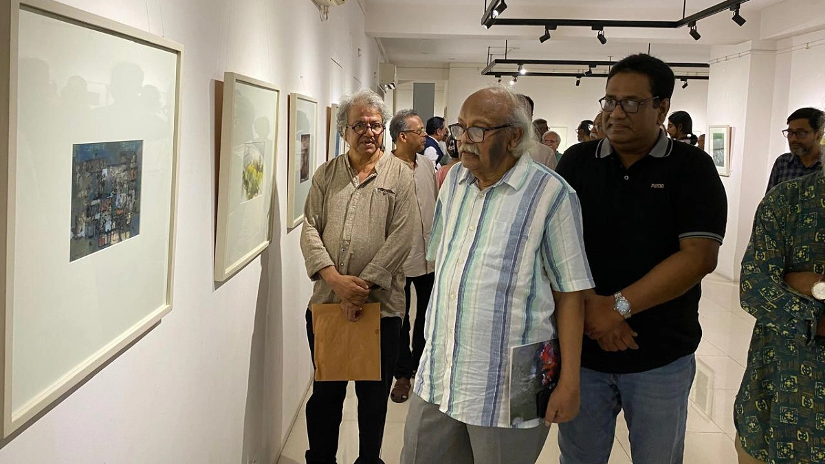 চিত্রকে সামছুল আলম আজাদের তৃতীয় একক চিত্রপ্রদর্শনী শুরু