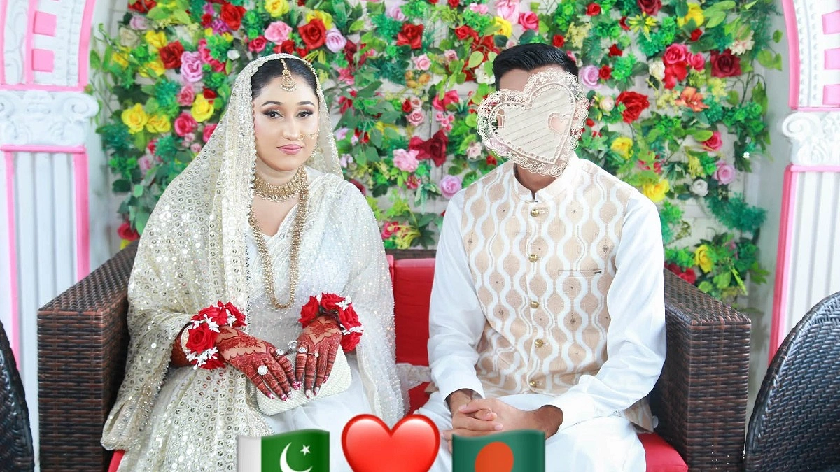 বাংলাদেশি যুবককে বিয়ে করলেন পাকিস্তানি নারী ভ্লগার