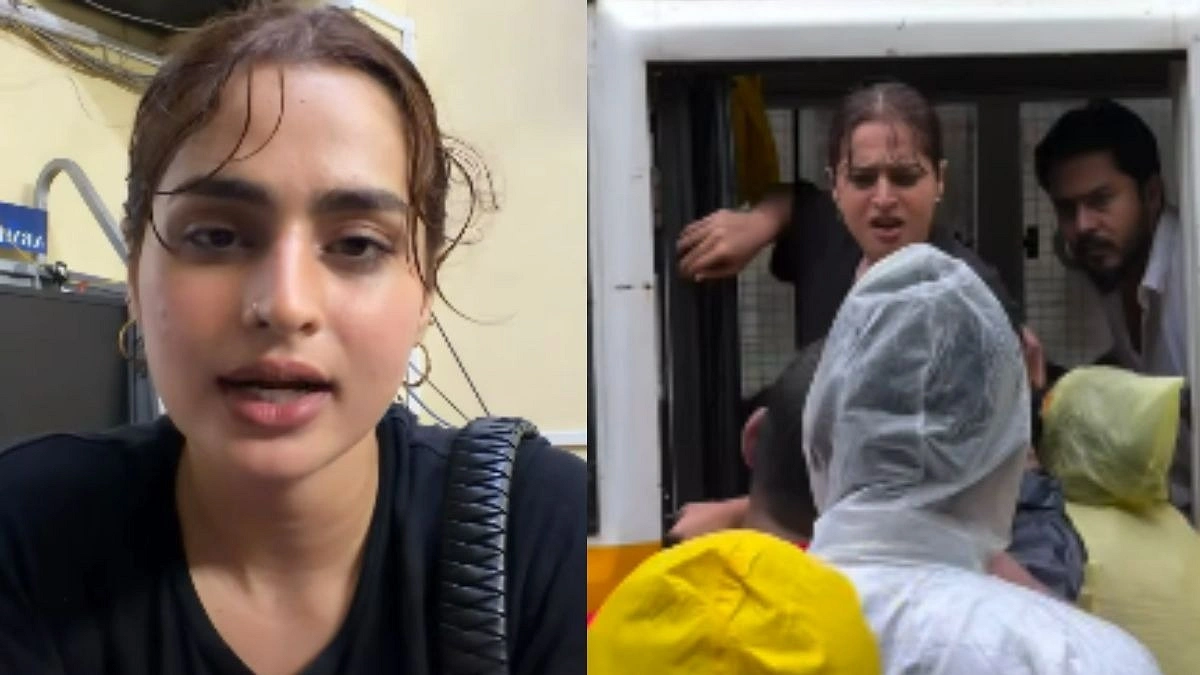 সিজেপির বিক্ষোভে মুম্বাইয়ে আটক অভিনেত্রী আয়েশা খান