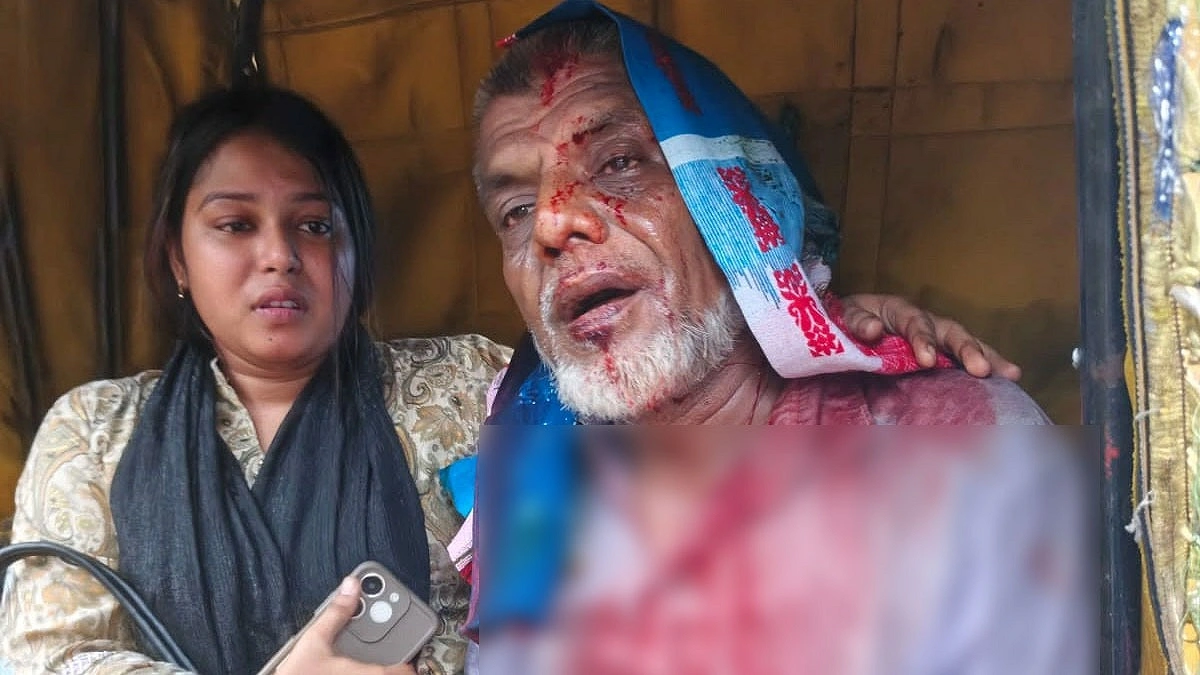 ছেলে হত্যা মামলা প্রত্যাহার না করায় বাবাকে কুপিয়ে জখম