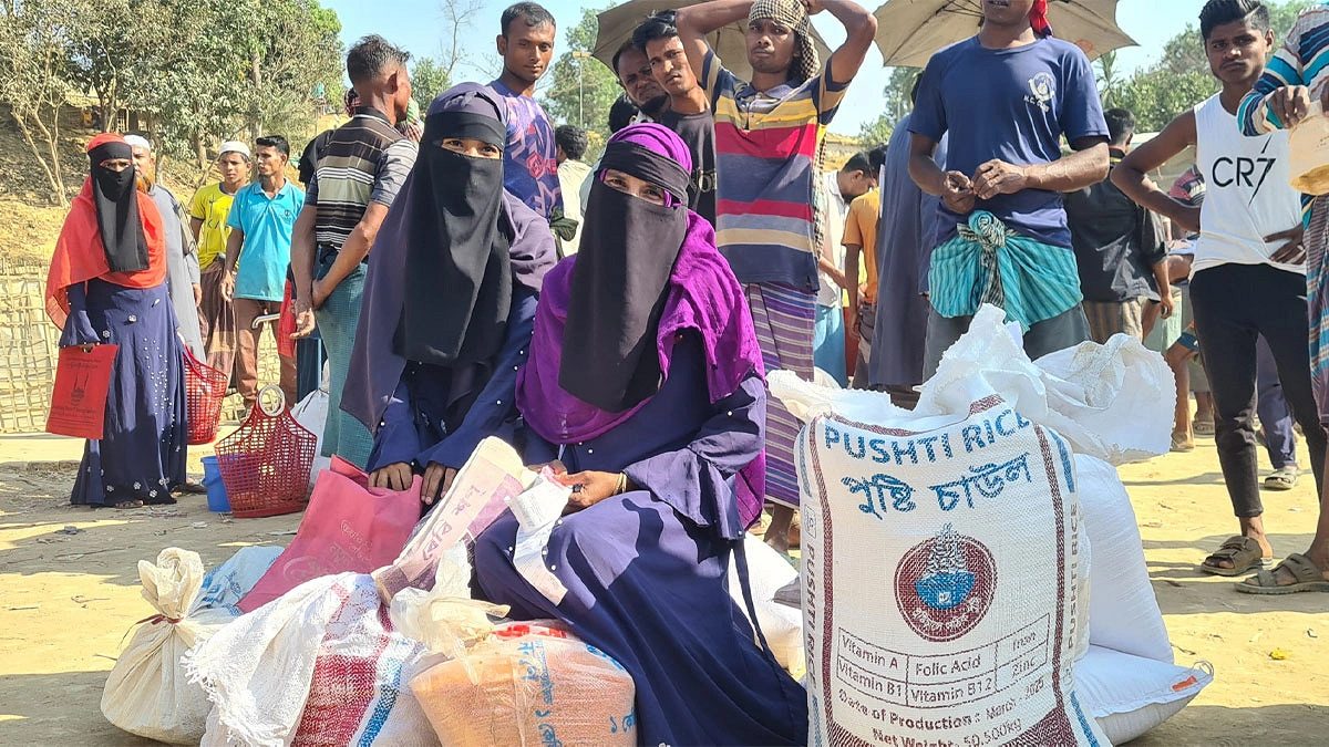 রোহিঙ্গাদের মধ্যে খাদ্য নিরাপত্তাহীনতার হার সবচেয়ে বেশি