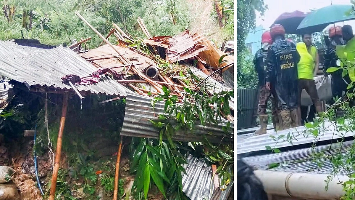 চট্টগ্রামে পাহাড় ধসে দুই শিশুর মৃত্যু