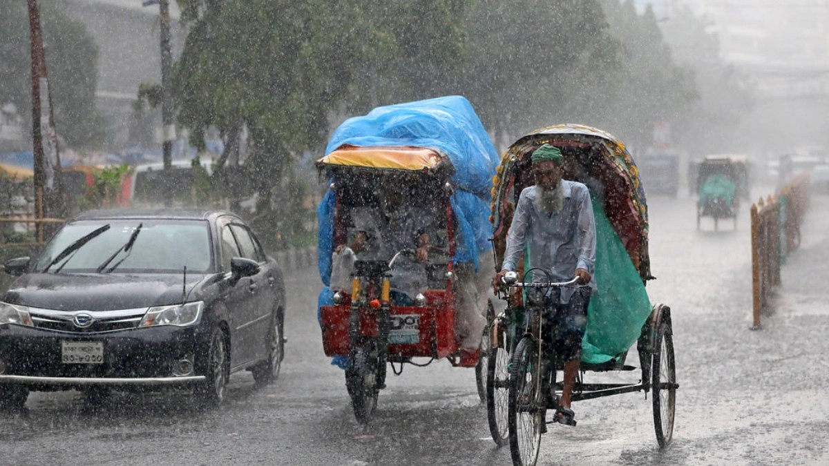 লঘুচাপের প্রভাবে সপ্তাহ জুড়ে ঝরবে বৃষ্টি
