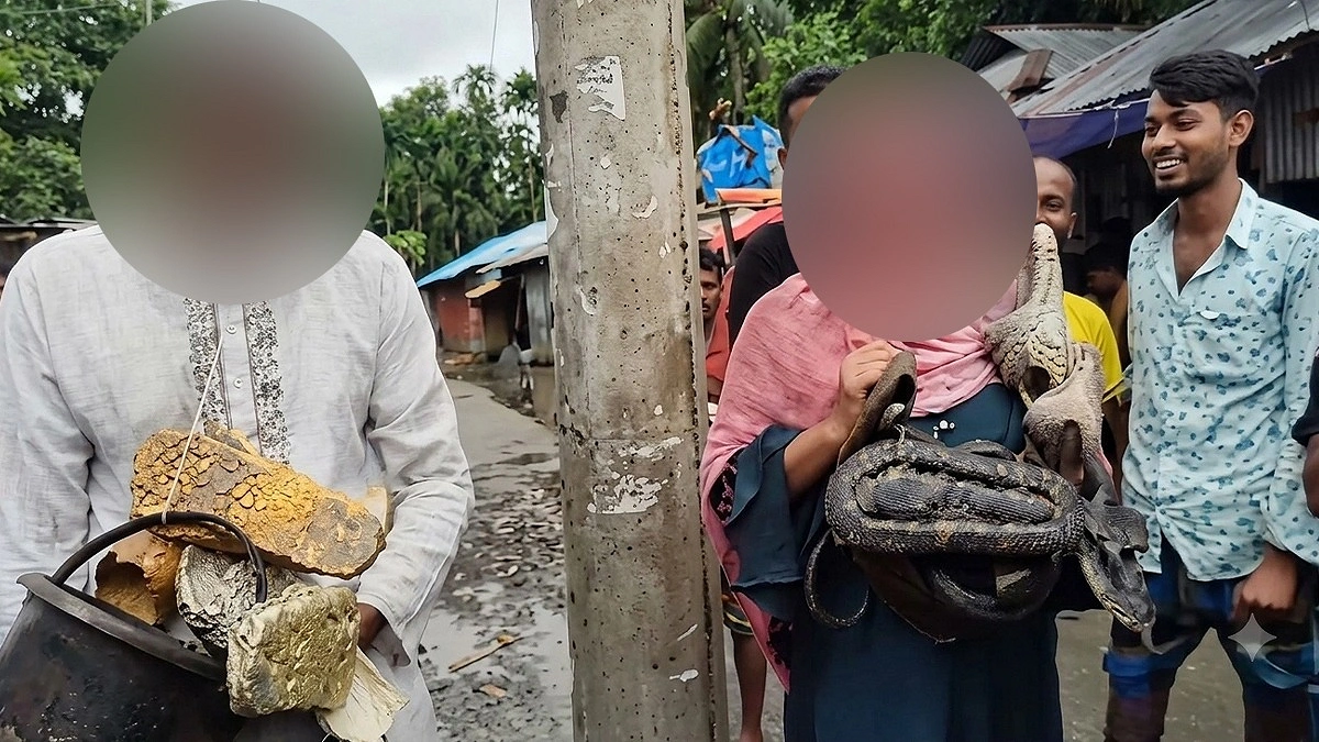 জুতার মালা পরিয়ে নারী-বৃদ্ধকে হেনস্তা, ভিডিও ভাইরালের পর গ্রেপ্তার ৪