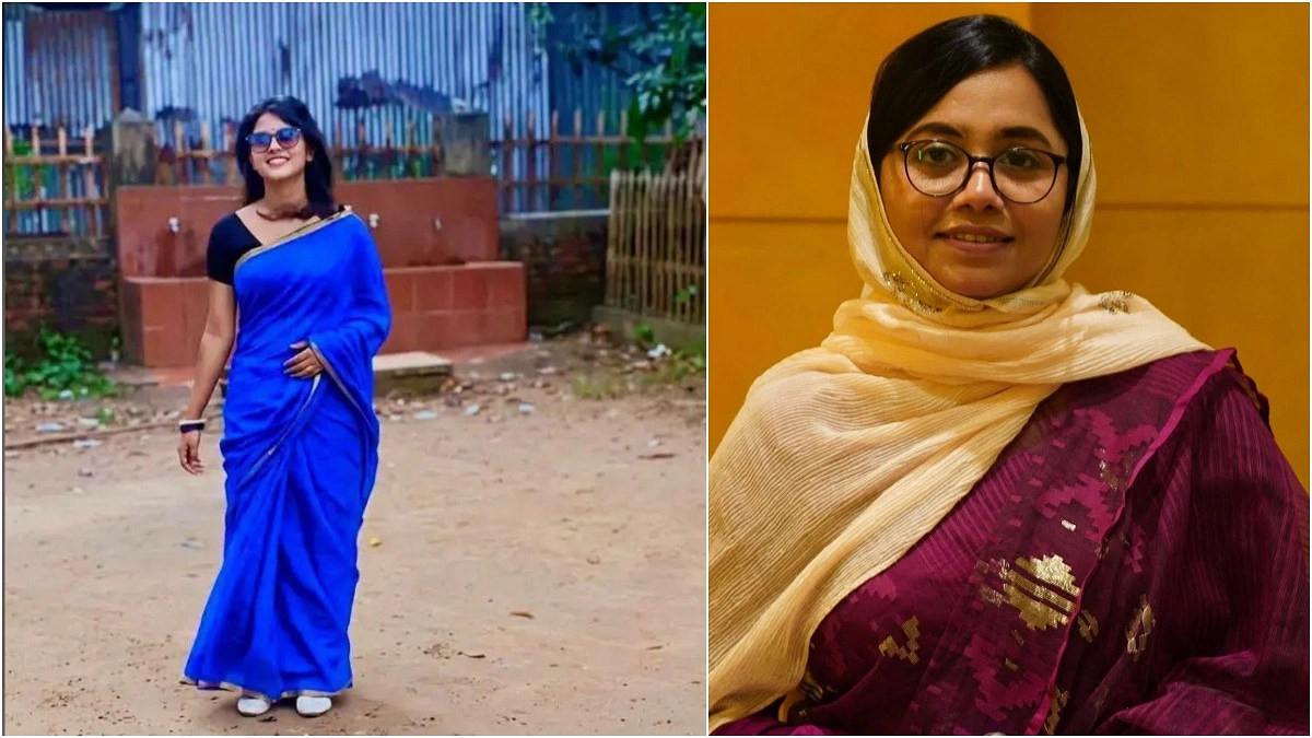 ‘শ্রাবণের মেঘগুলো’ গেয়ে শিক্ষিকা বিউটির পাশে ডা. মাহমুদা মিতু