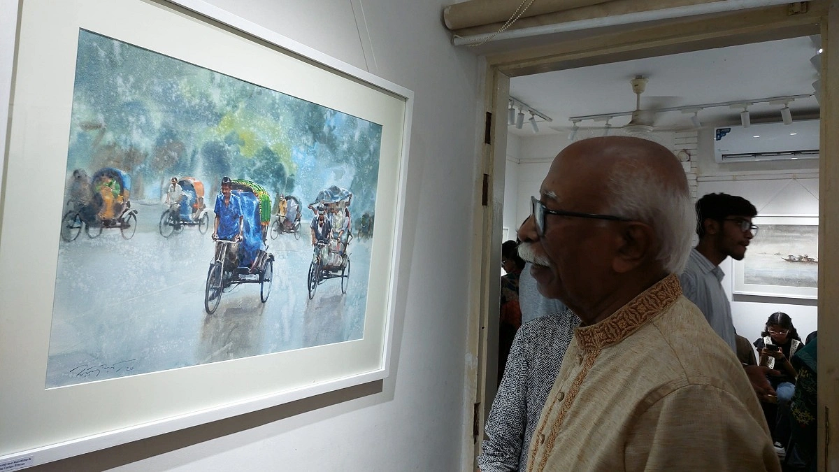 ভূমি গ্যালারিতে ২৫ শিল্পীর জলরঙে বর্ষার ‘রেইনস্কেপ’