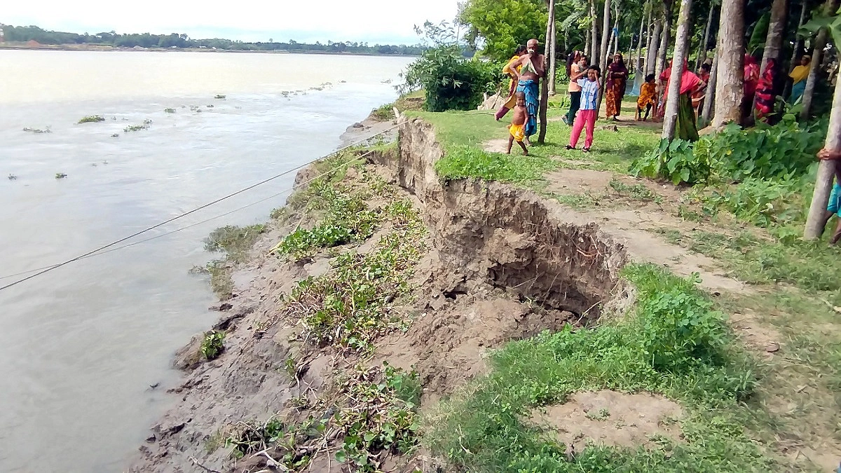 ‘একটা গরু পুষি, তাও বাইন্ধে রাখার মতো জায়গা নাই’