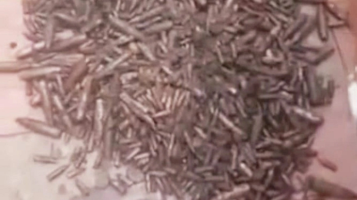 চট্টগ্রামে নালায় মিলল বস্তাভর্তি ১৩২০ গুলি