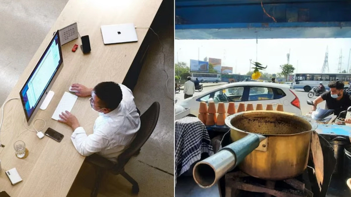 চাকরি ছেড়ে চায়ের দোকান খুলে মাসে আয় লাখ টাকা