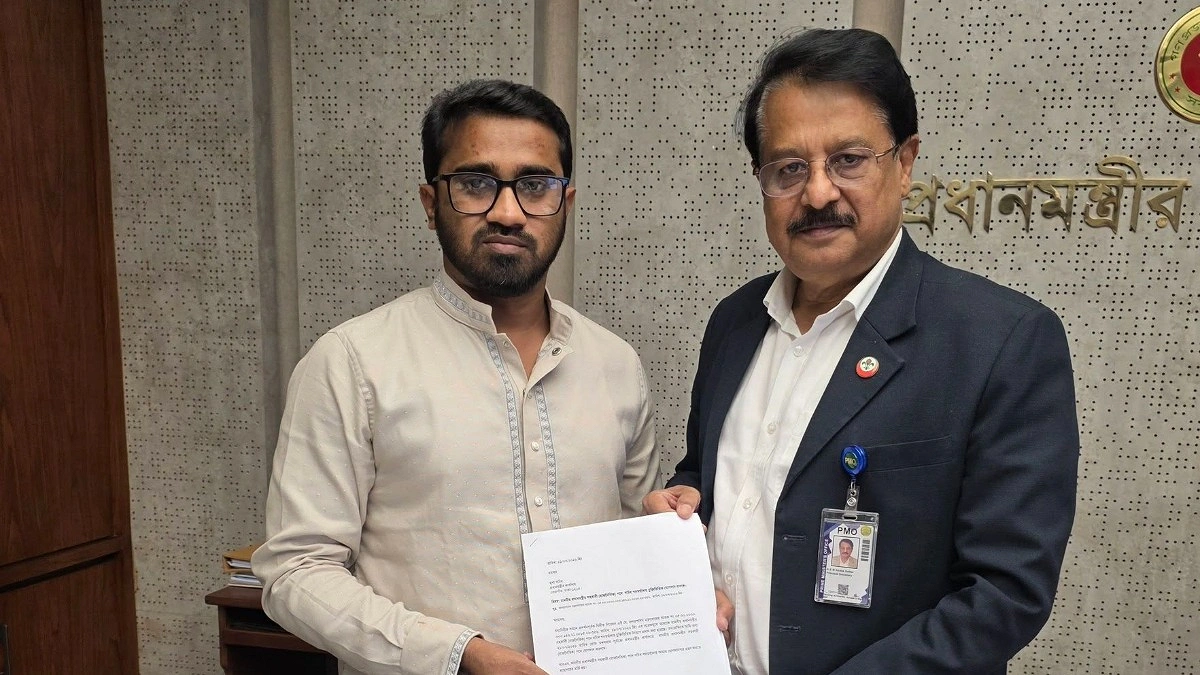 প্রধানমন্ত্রীর রাজনৈতিক সহকারী পদে যোগদান করলেন রাশেদ
